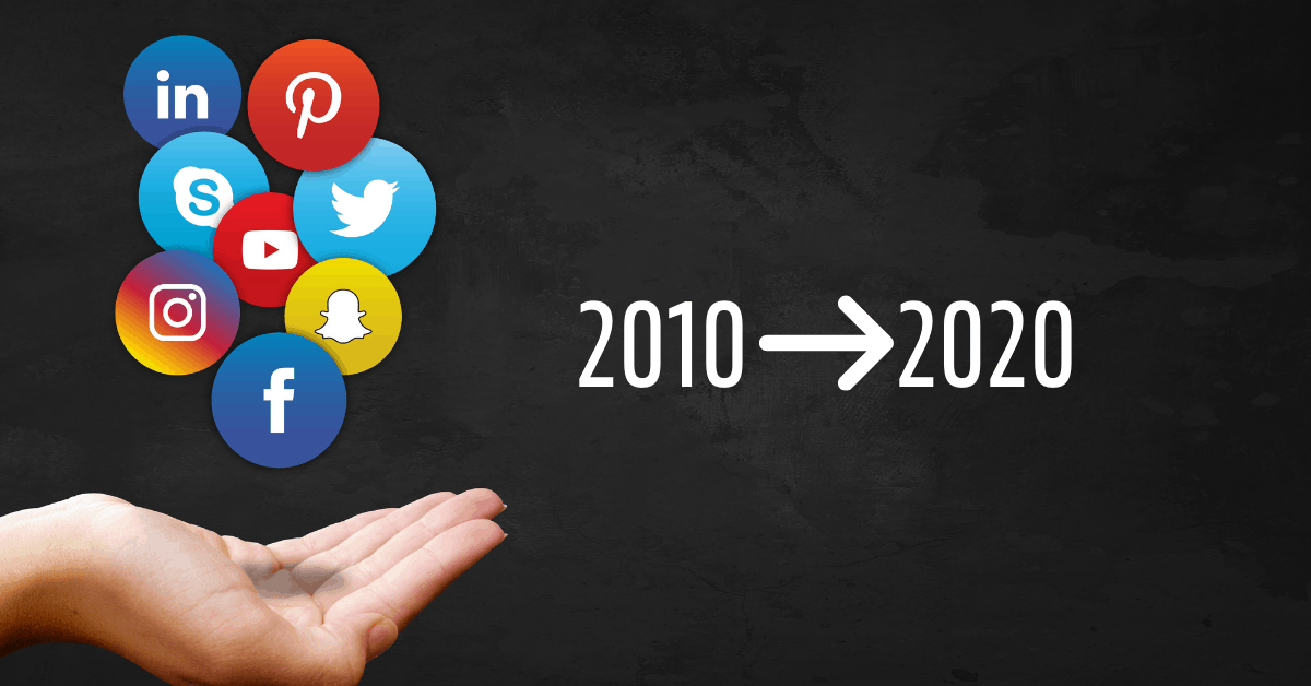 media społecznościowe dekada